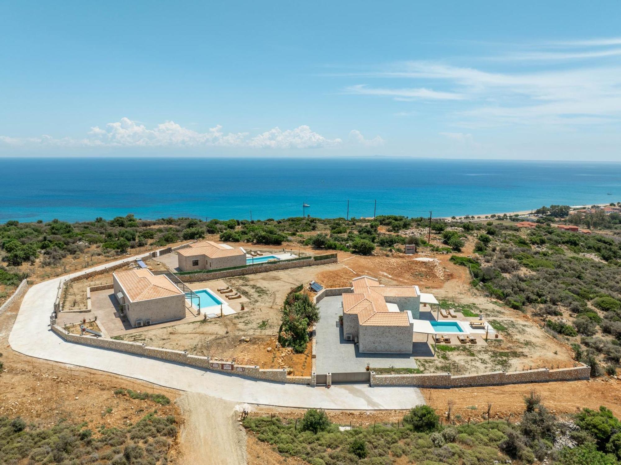 Pantheon Luxury Villas Skala  Extérieur photo