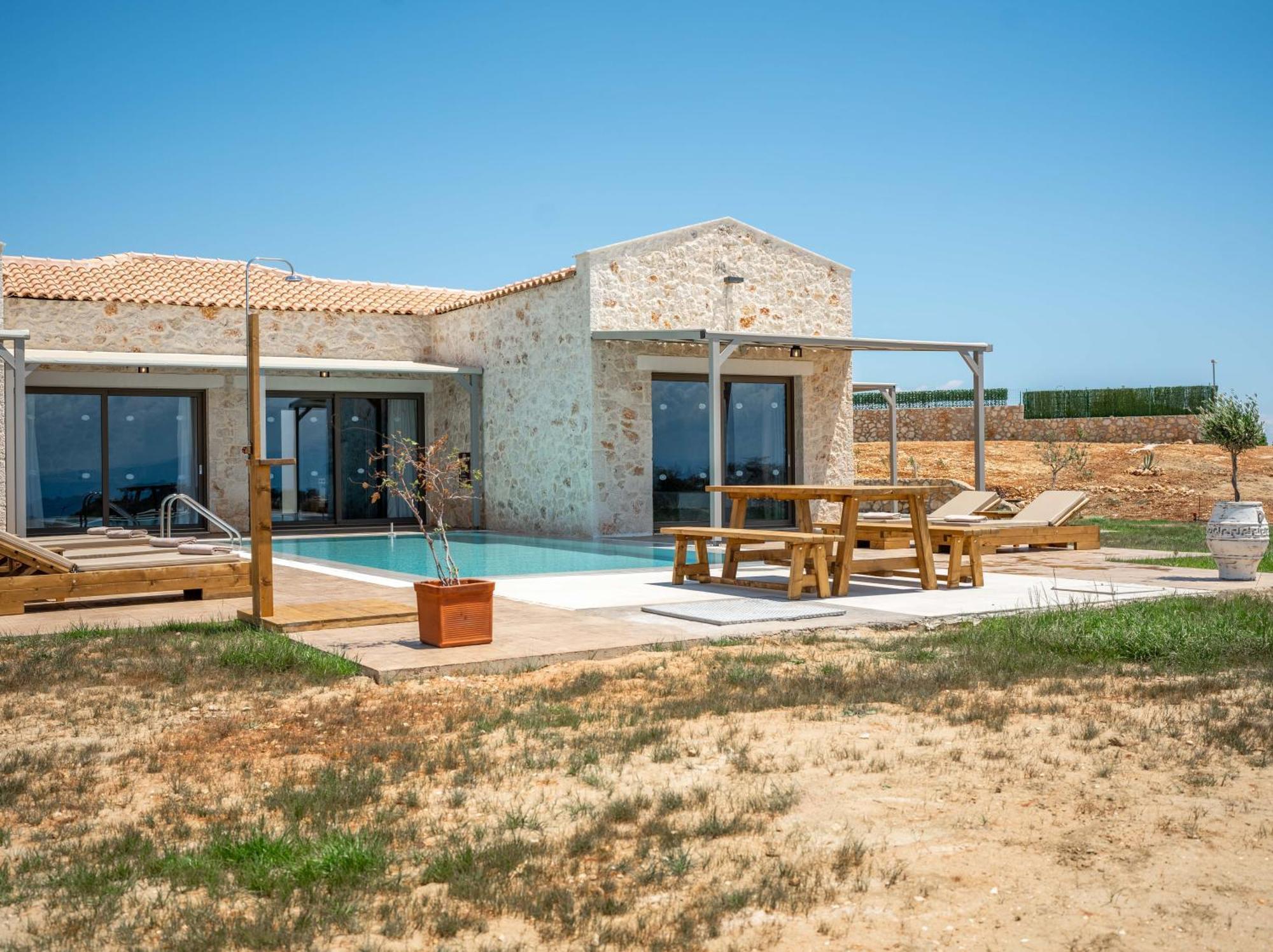 Pantheon Luxury Villas Skala  Extérieur photo