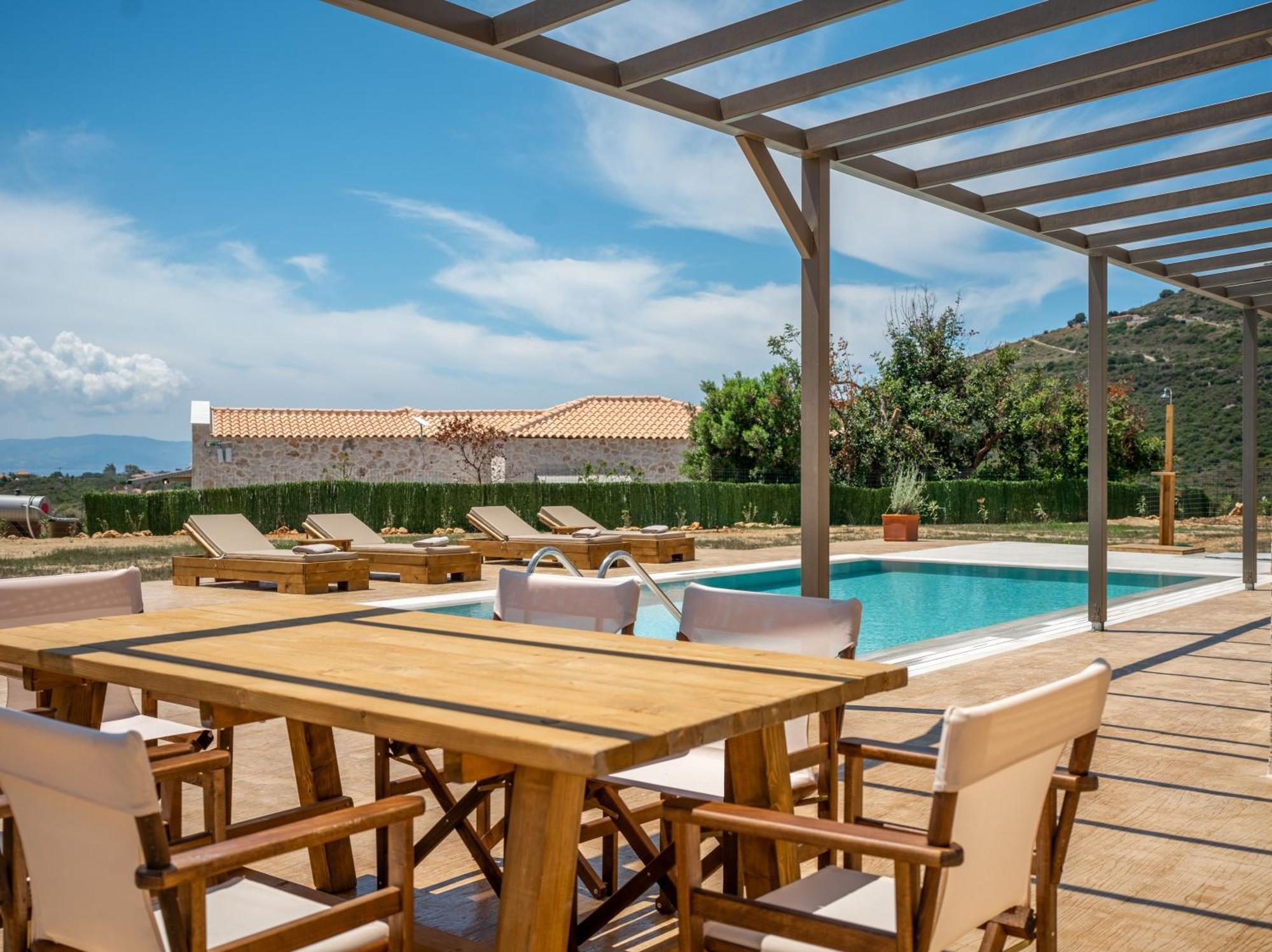 Pantheon Luxury Villas Skala  Extérieur photo