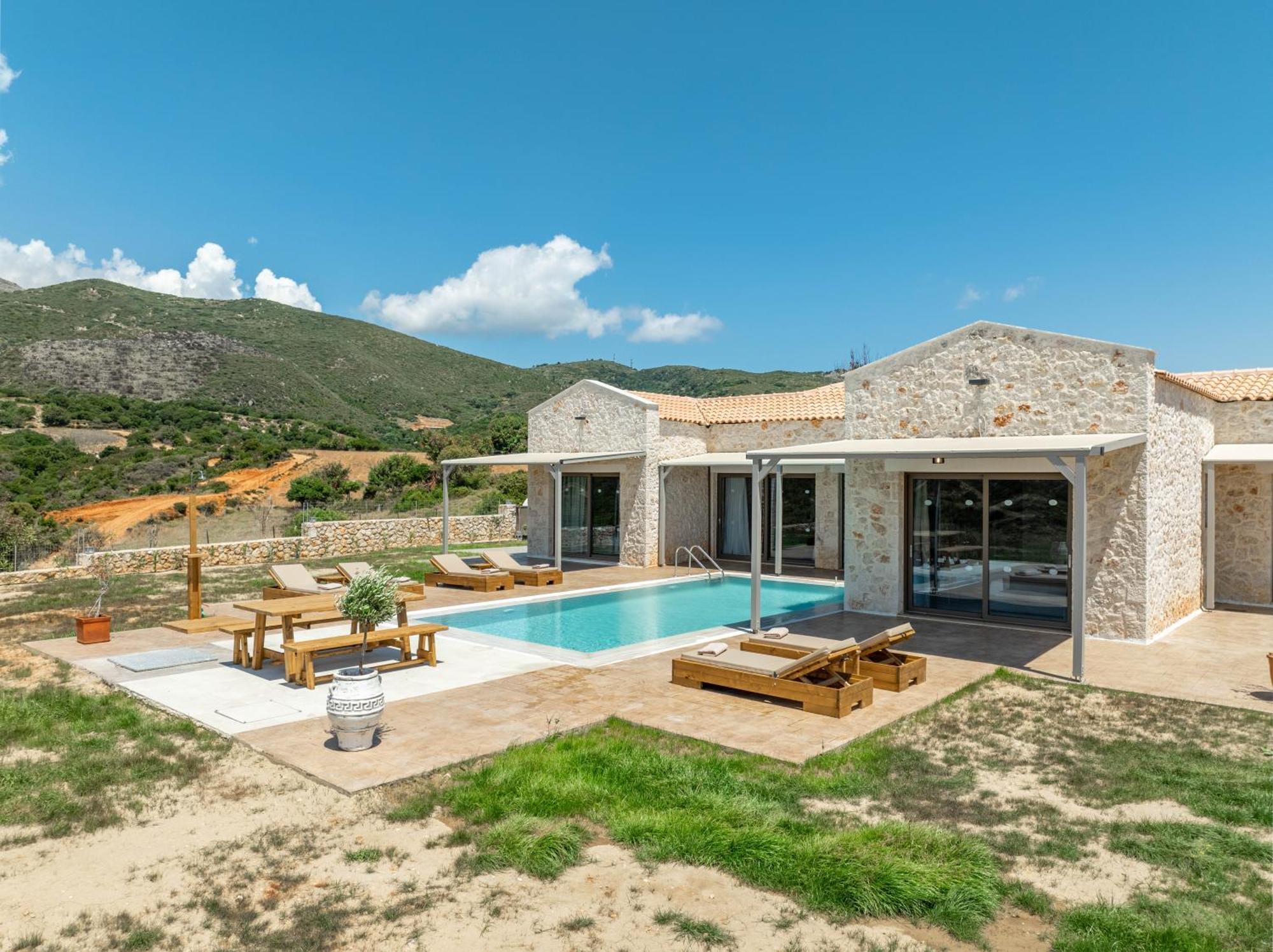 Pantheon Luxury Villas Skala  Extérieur photo